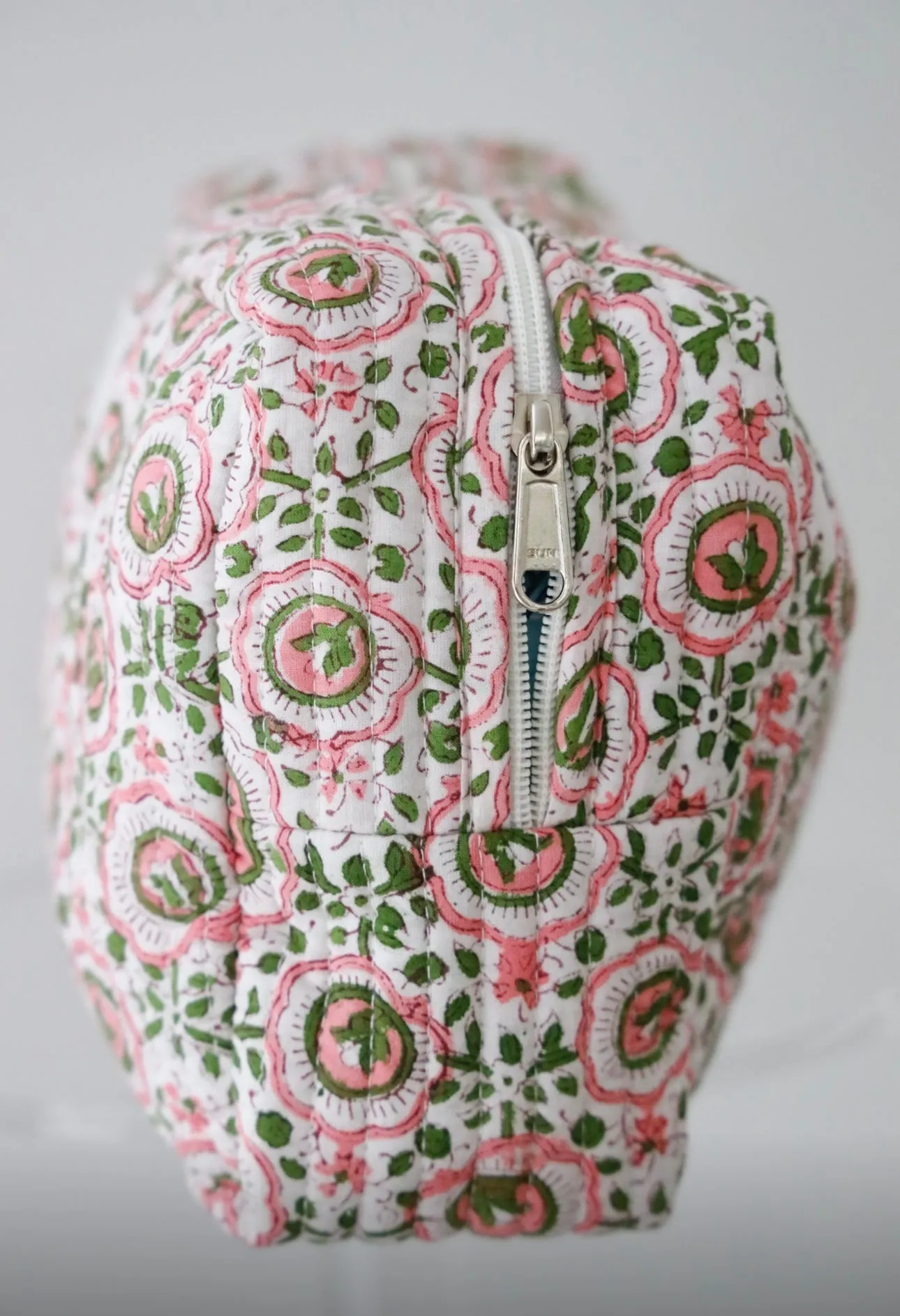 Quilted Cosmetic Bag - Sweet Medallion sold by Darling Loungewear product image thumbnail 4