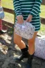 Quilted Cosmetic Bag - Sweet Medallion sold by Darling Loungewear