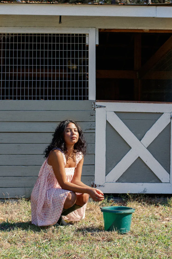 Tie Sleep Dress - Peppermint Kiss sold by Darling Loungewear