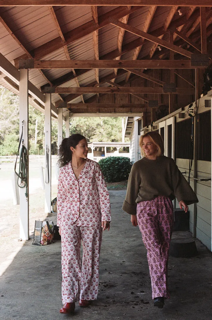 Cozy Pajama Set - Pink Fizz sold by Darling Loungewear product image thumbnail 2