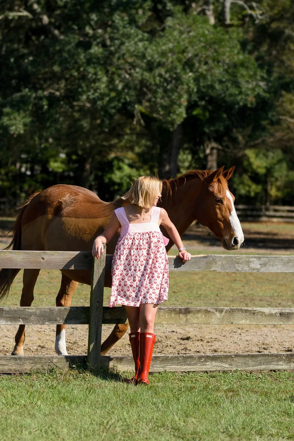 Tie Sleep Dress - Pink Fizz sold by Darling Loungewear