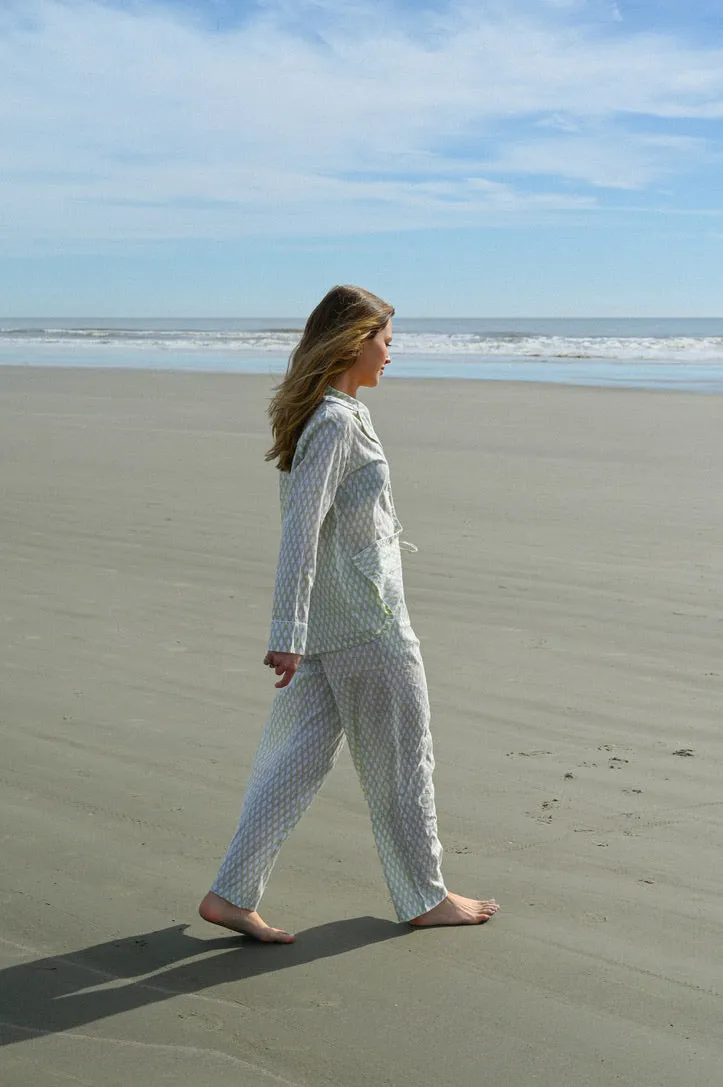 Cozy Pajama Set - Spring Sage sold by Darling Loungewear product image thumbnail 4