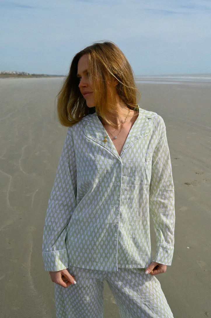 Cozy Pajama Set - Spring Sage sold by Darling Loungewear product image thumbnail 2