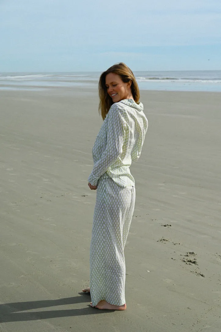 Cozy Pajama Set - Spring Sage sold by Darling Loungewear product image thumbnail 3