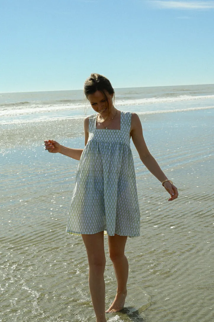 Tie Sleep Dress - Spring Sage sold by Darling Loungewear product image thumbnail 4