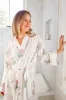 Bathrobe in Pink Marigold - Long sold by Darling Loungewear