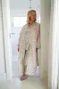 Cozy Pajama Set - Strawberry Lattice sold by Darling Loungewear