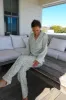 Cozy Pajama Set - Dainty Green Vine sold by Darling Loungewear