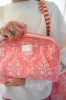 Quilted Cosmetic Bag - Peachy Pink sold by Darling Loungewear