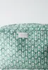 Quilted Cosmetic Bag - Turquoise Tulip sold by Darling Loungewear