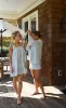 Tie Sleep Dress - Sea Glass Green sold by Darling Loungewear