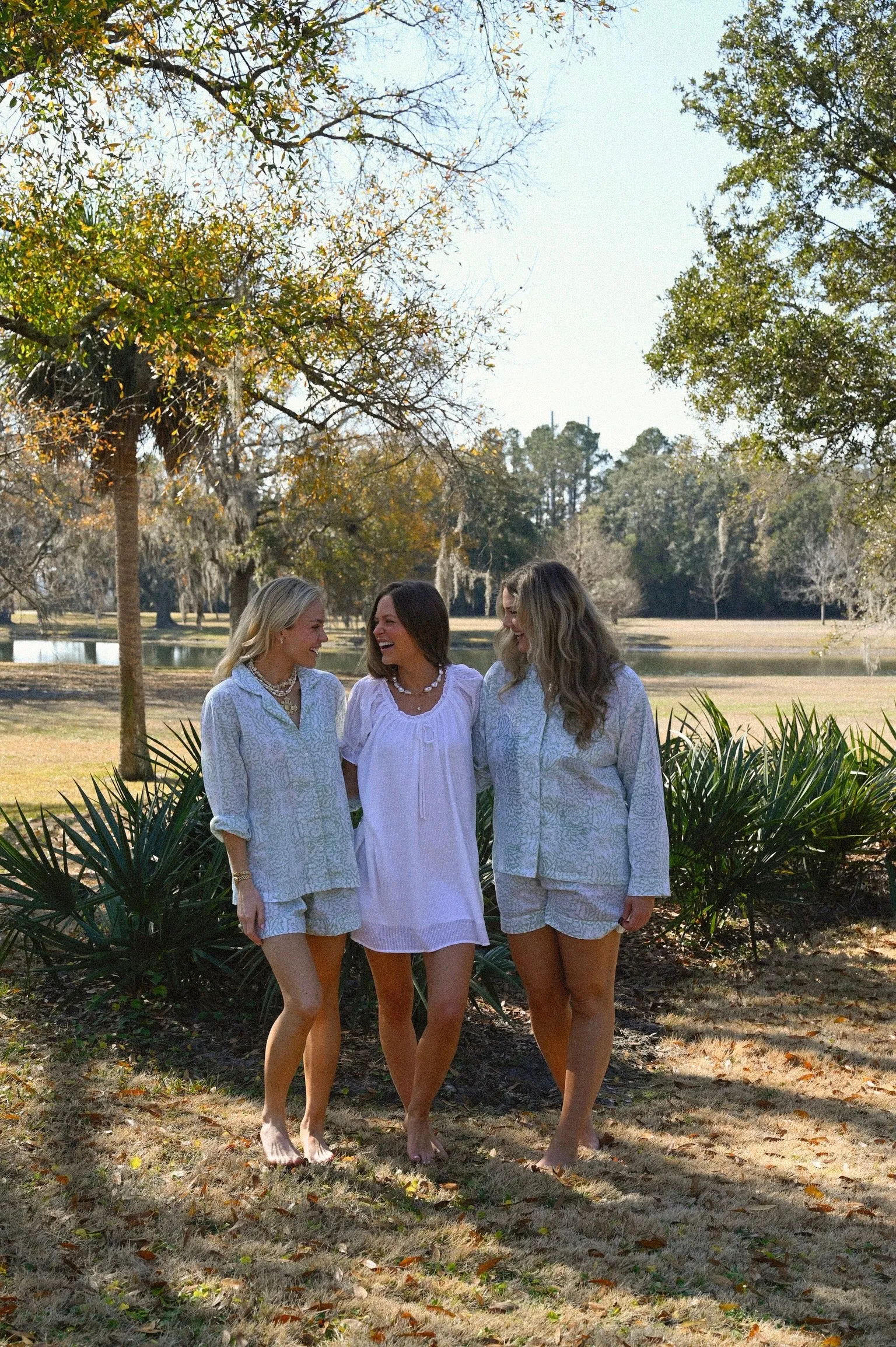 Sea Glass Green PJ Set - Long / Short sold by Darling Loungewear product image thumbnail 5