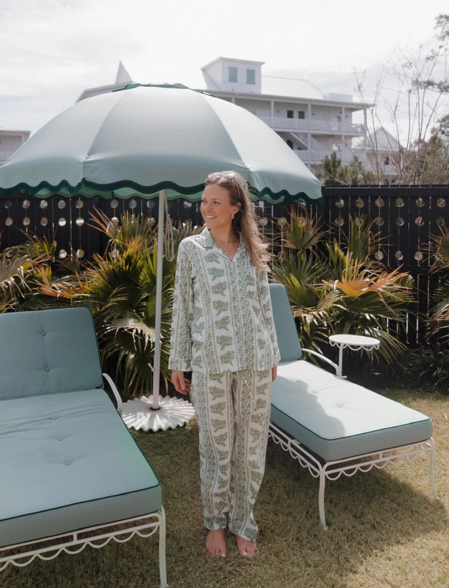 Cozy Pajama Set - Garden Green sold by Darling Loungewear product image thumbnail 4
