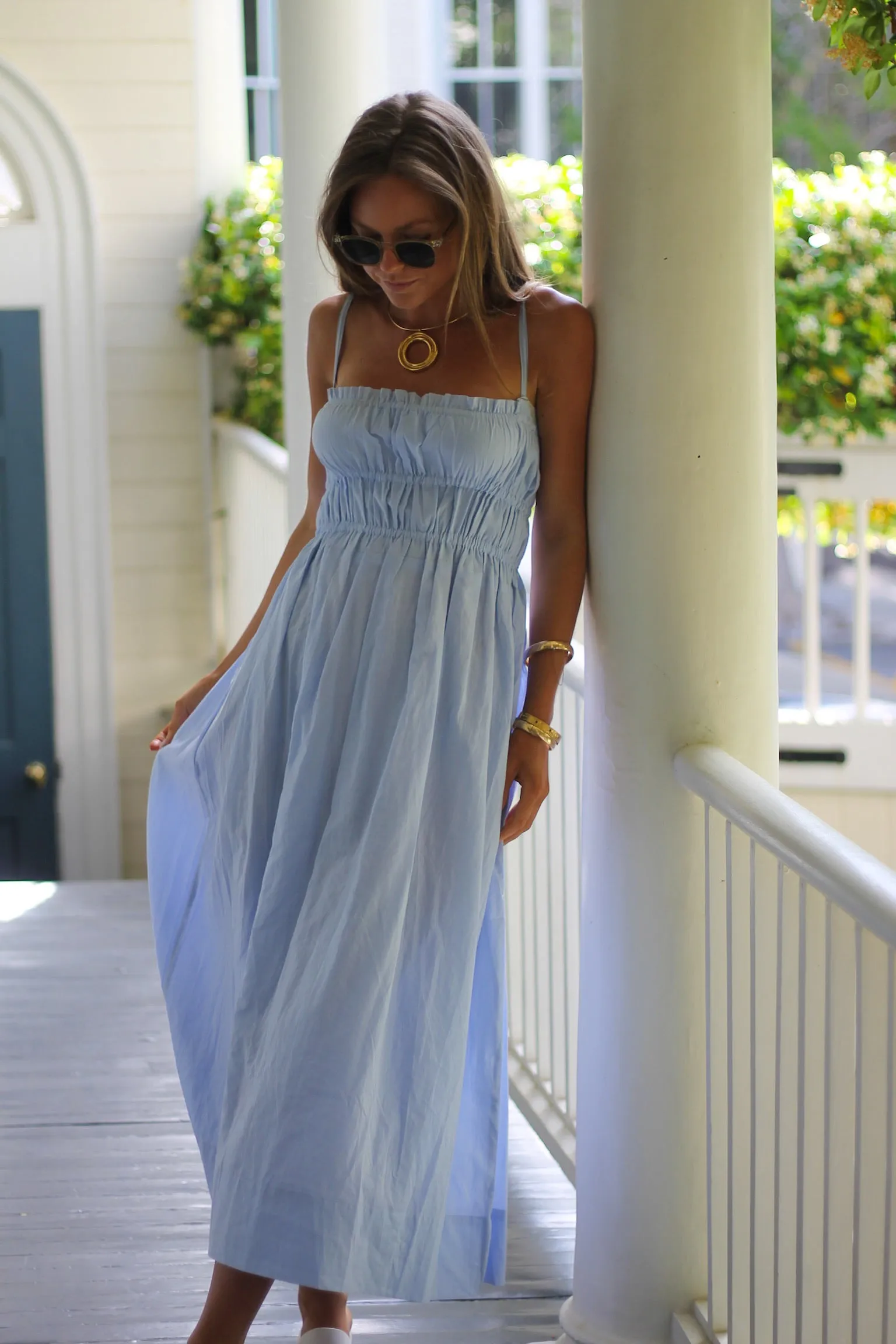 James Dress - Seaside Blue sold by Darling Loungewear product image thumbnail 2