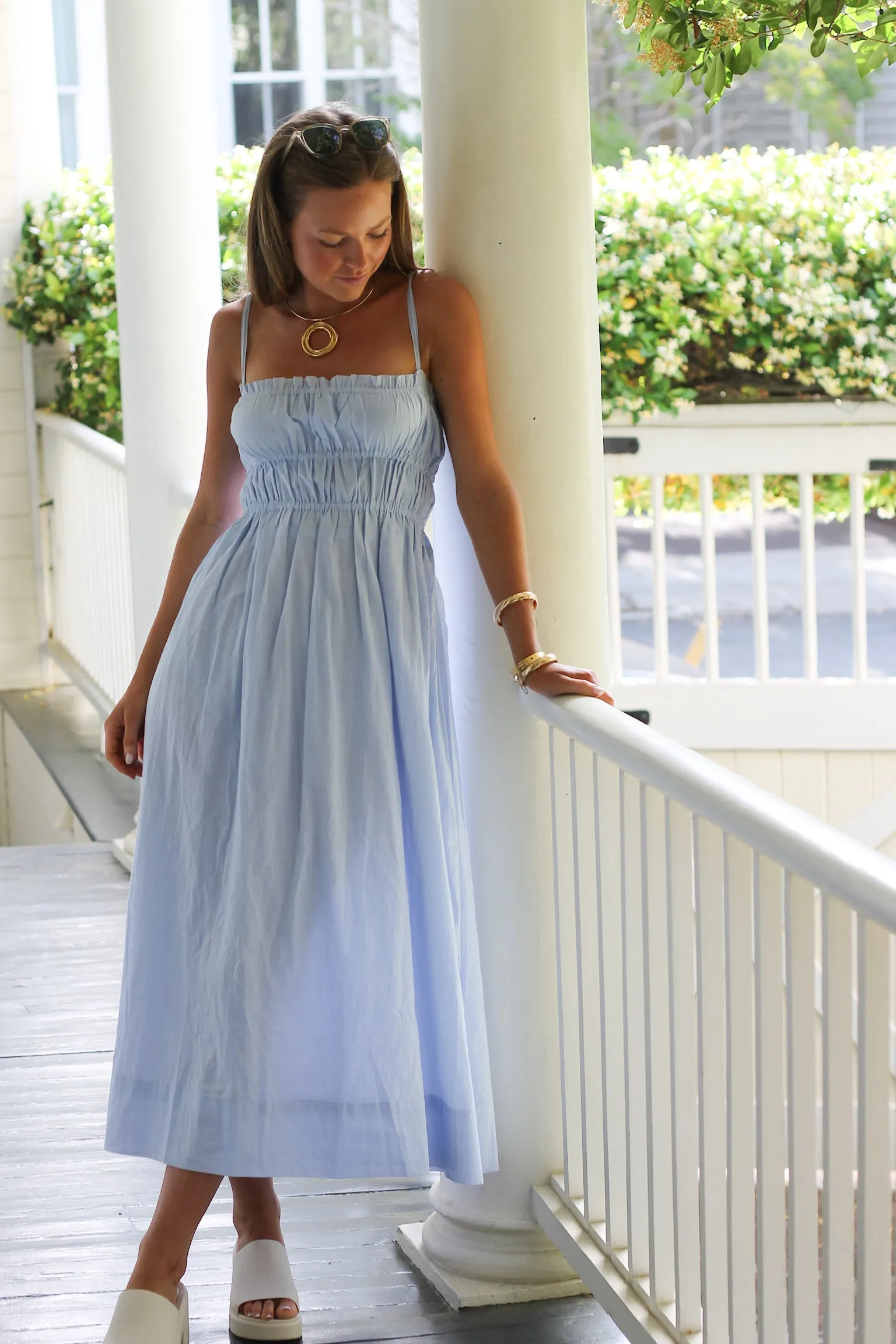 James Dress - Seaside Blue sold by Darling Loungewear product image thumbnail 5