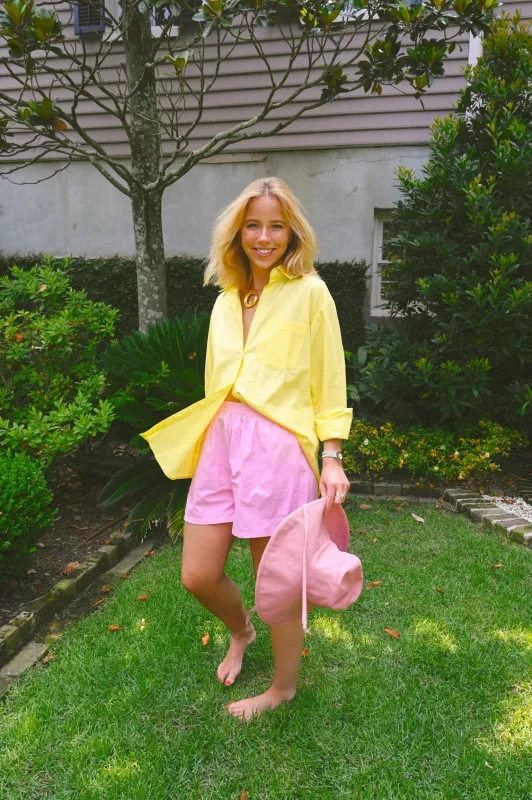 Banana Split PJ Set - Long/Short sold by Darling Loungewear