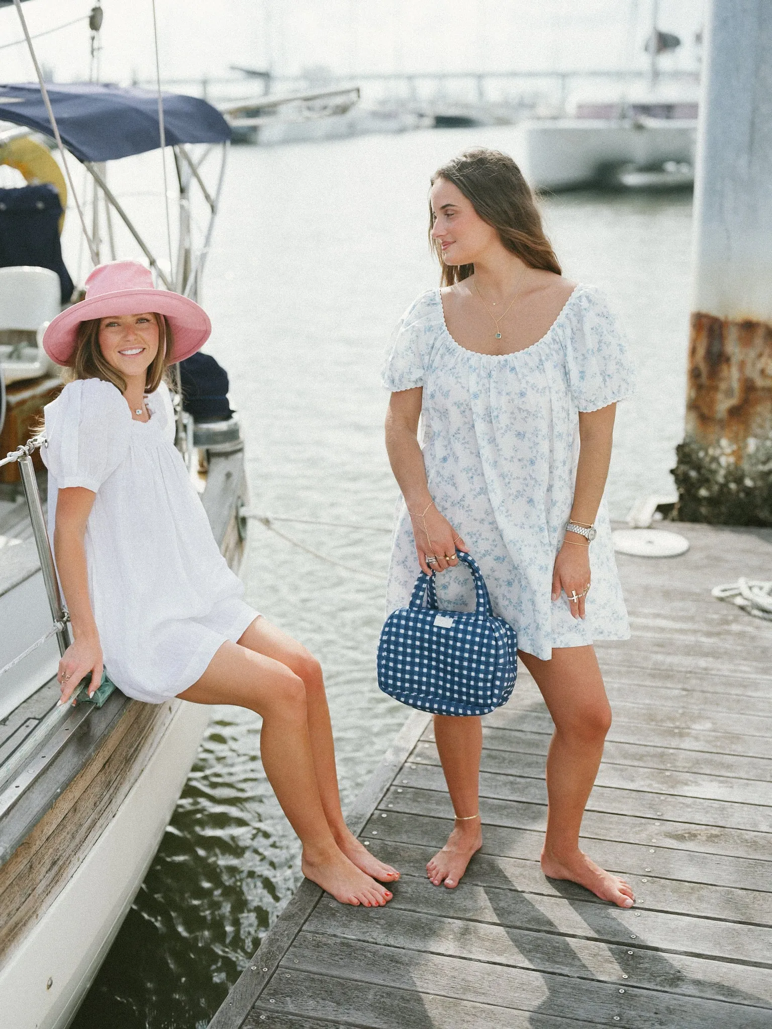 The Millie Mini - Dainty Blue Rose sold by Darling Loungewear product image thumbnail 5