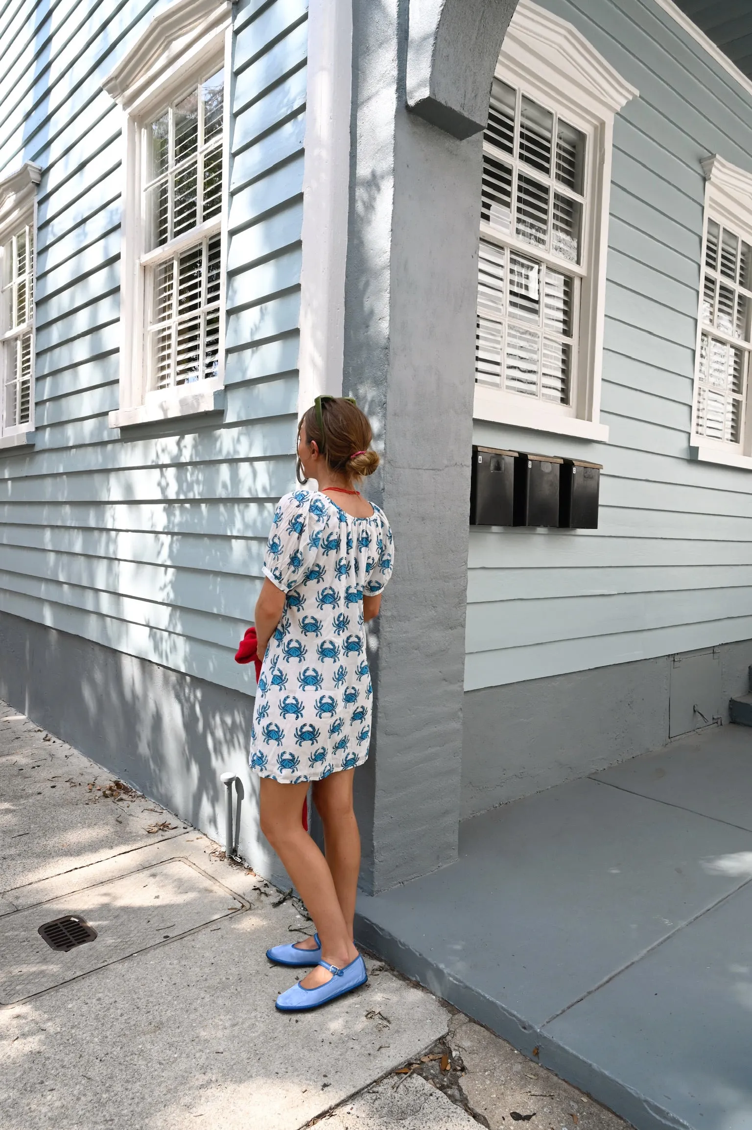 Everyday Mini Dress - Blue Crab sold by Darling Loungewear product image thumbnail 3