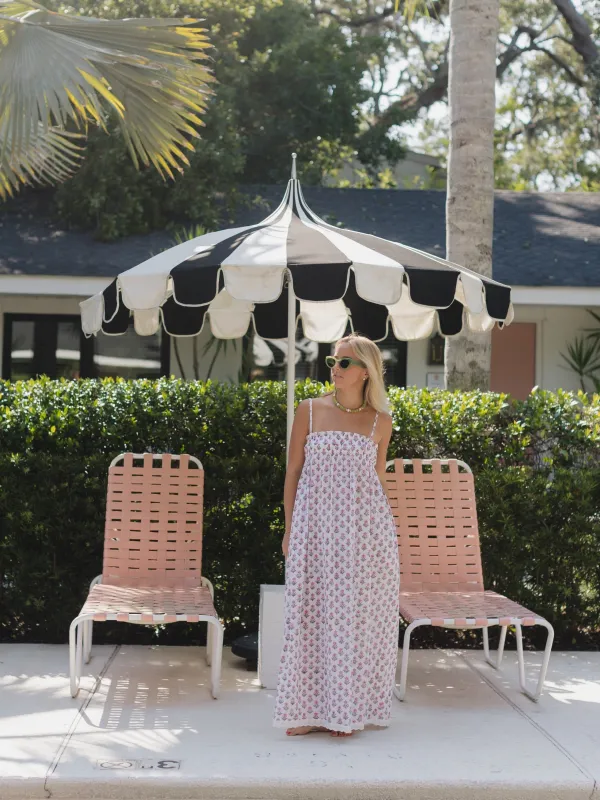 Magnolia Maxi in Pink Lily sold by Darling Loungewear