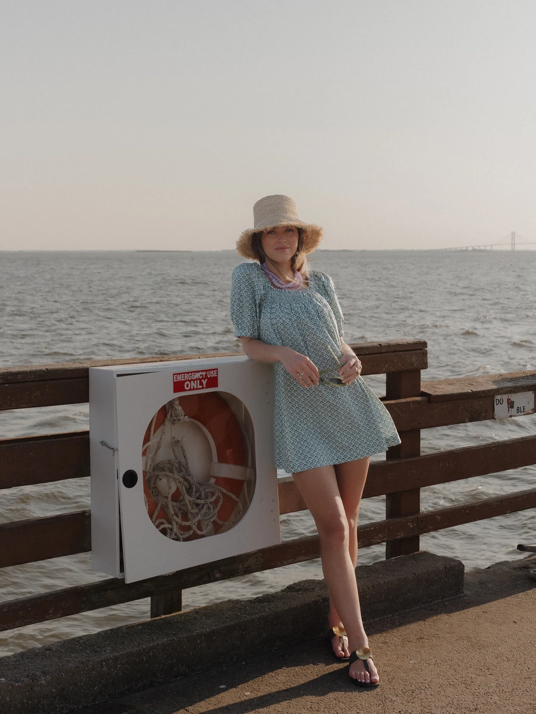 The Sweet and Short Set - Turquoise Peacock sold by Darling Loungewear product image thumbnail 4