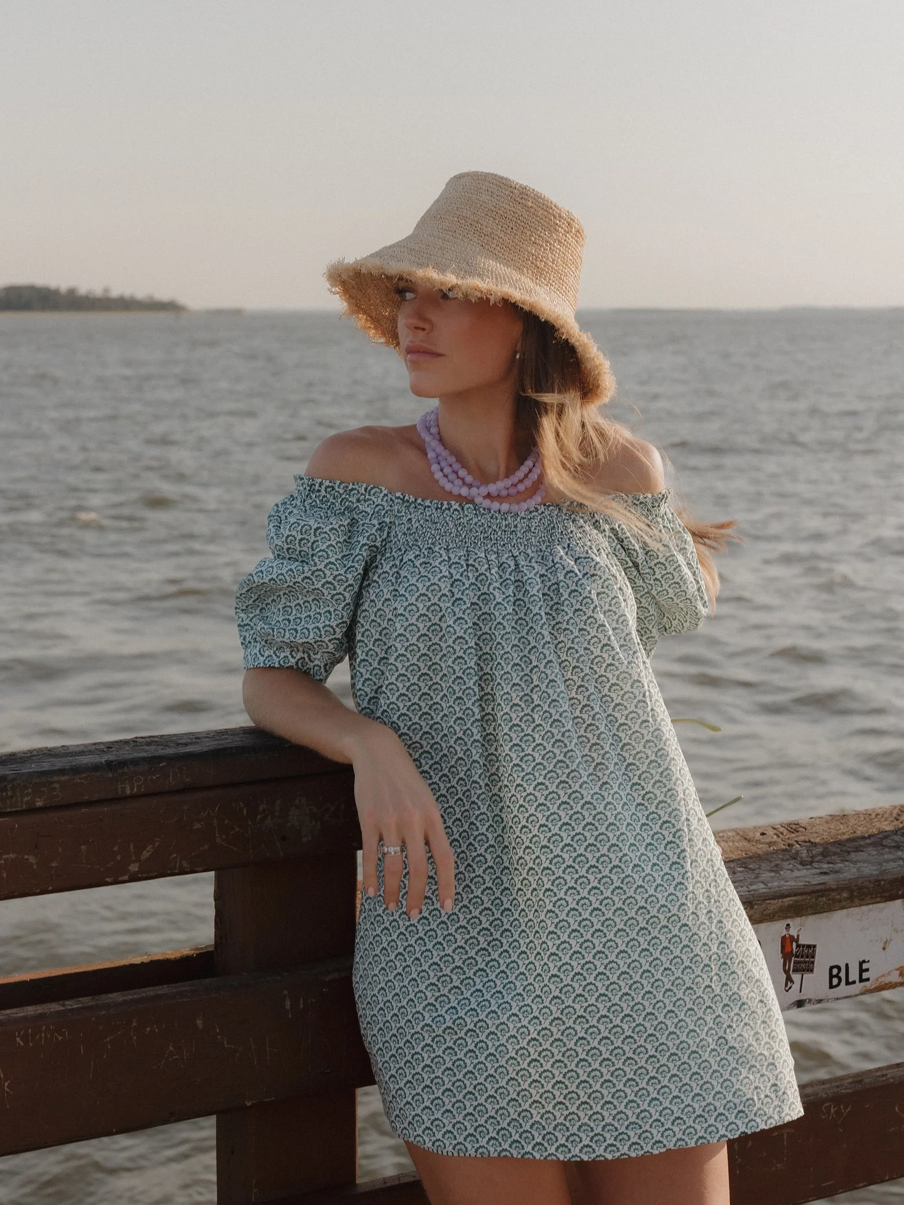 The Sweet and Short Set - Turquoise Peacock sold by Darling Loungewear product image thumbnail 3