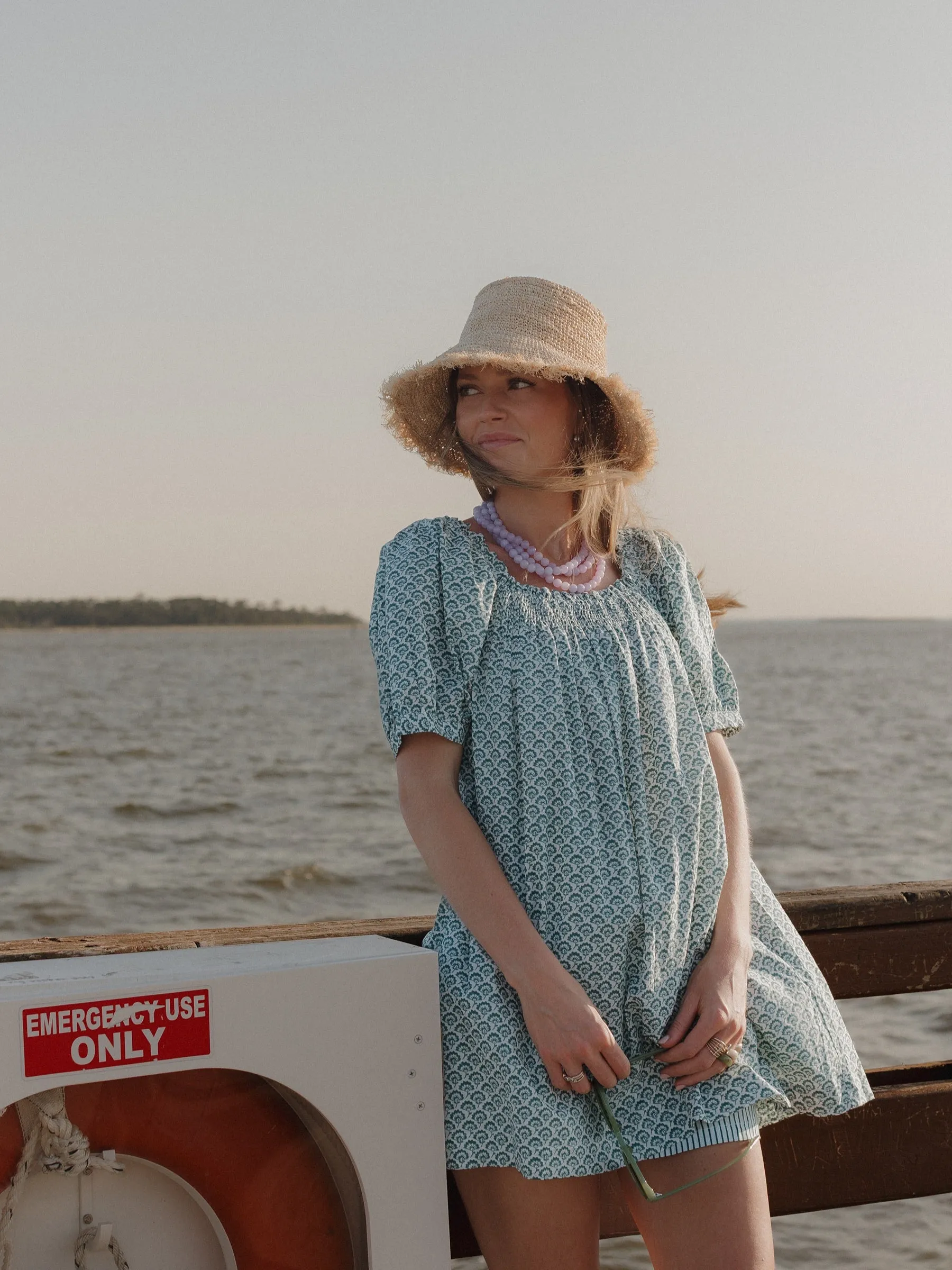 The Sweet and Short Set - Turquoise Peacock sold by Darling Loungewear