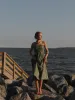 James Dress - Green Bandana sold by Darling Loungewear