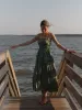 James Dress - Green Bandana sold by Darling Loungewear