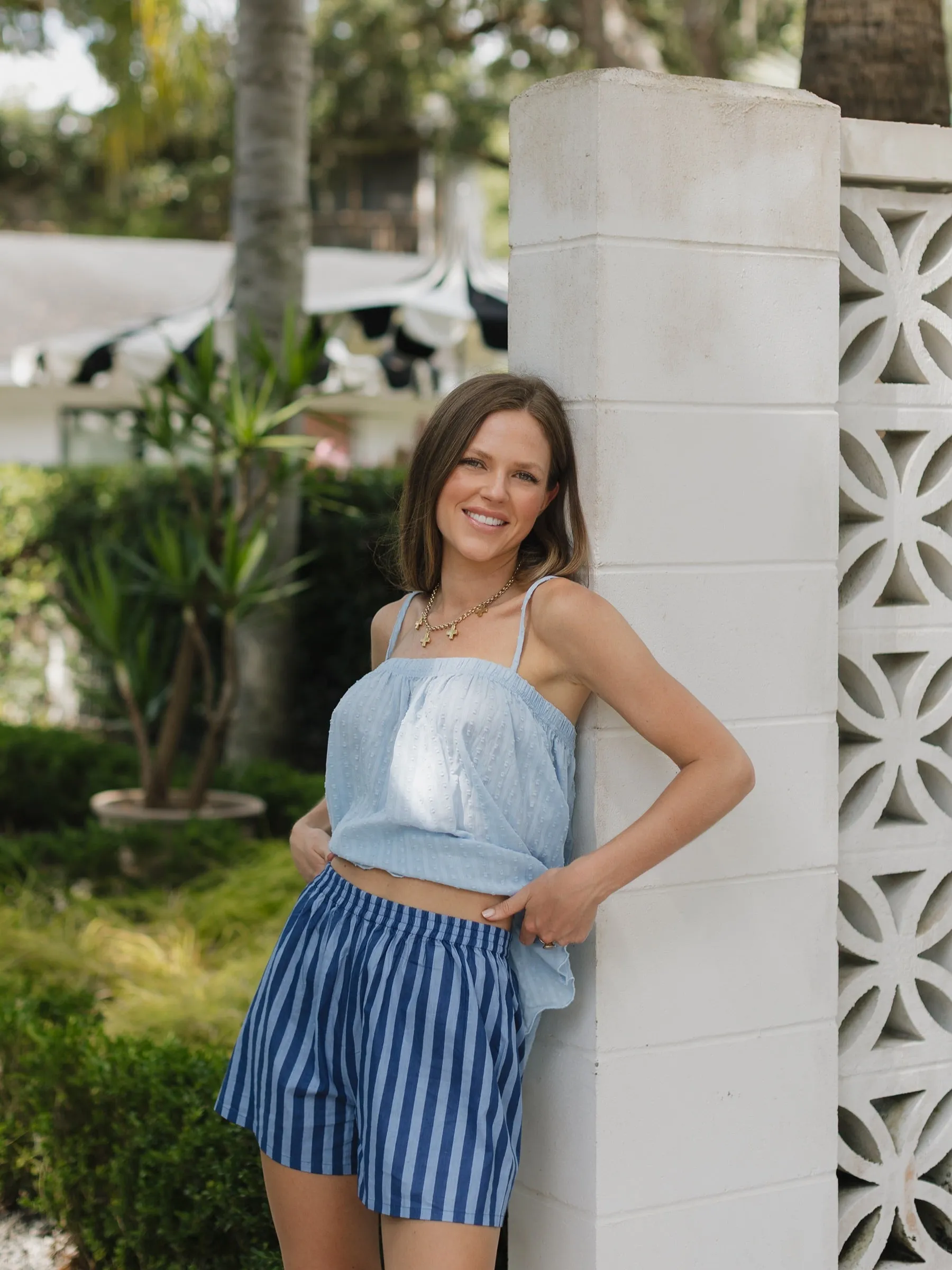 Boxer Shorts in Sea Stripe sold by Darling Loungewear product image thumbnail 3