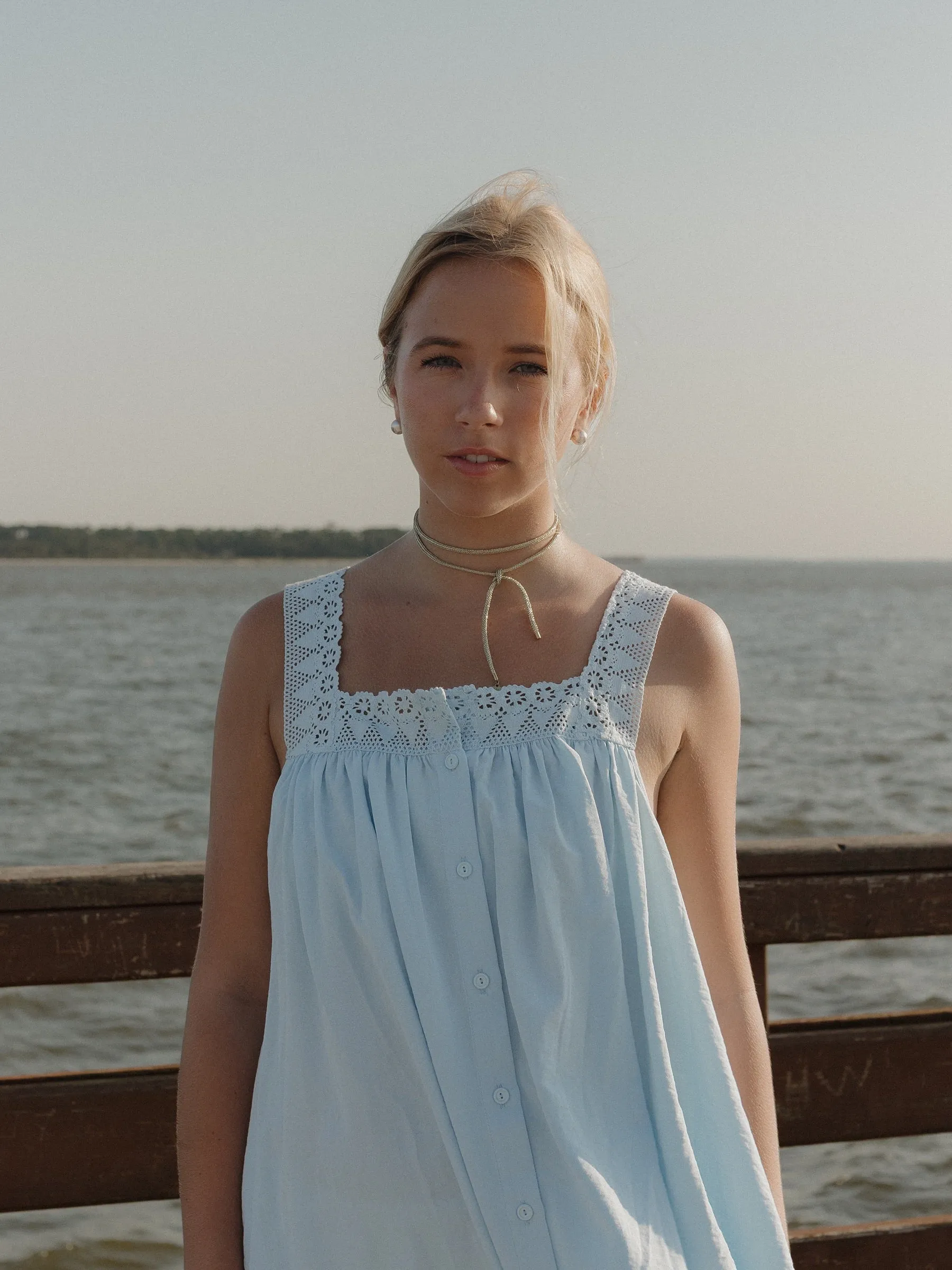 Coleman Set- Soft Blue sold by Darling Loungewear product image thumbnail 4