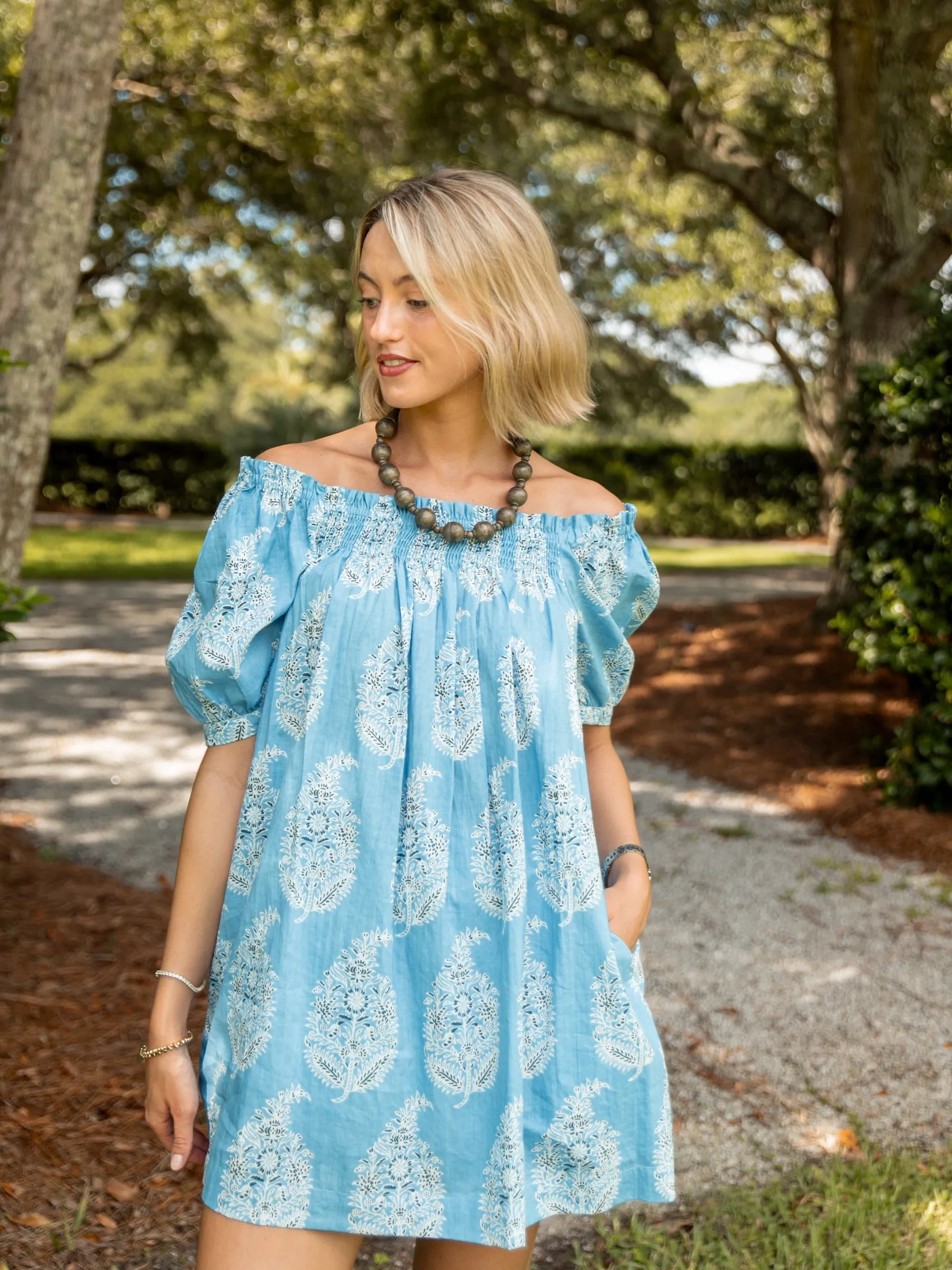 The Sweet and Short Set - Carolina Paisley sold by Darling Loungewear product image thumbnail 2