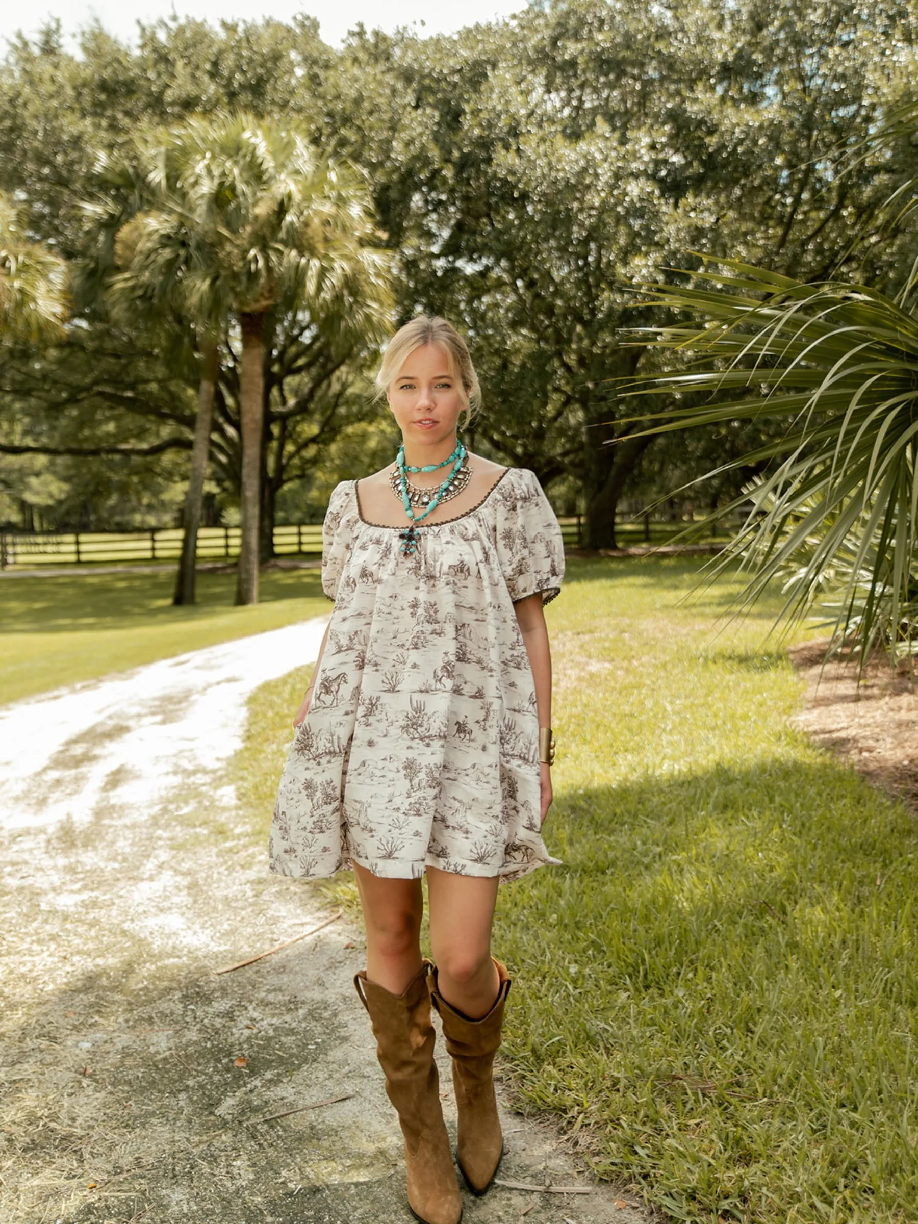 The Madeline Set - Country Toile sold by Darling Loungewear product image thumbnail 5