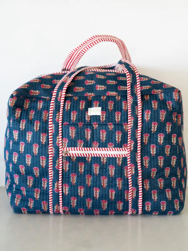 Weekender Bag - Blue Ridge Floral sold by Darling Loungewear