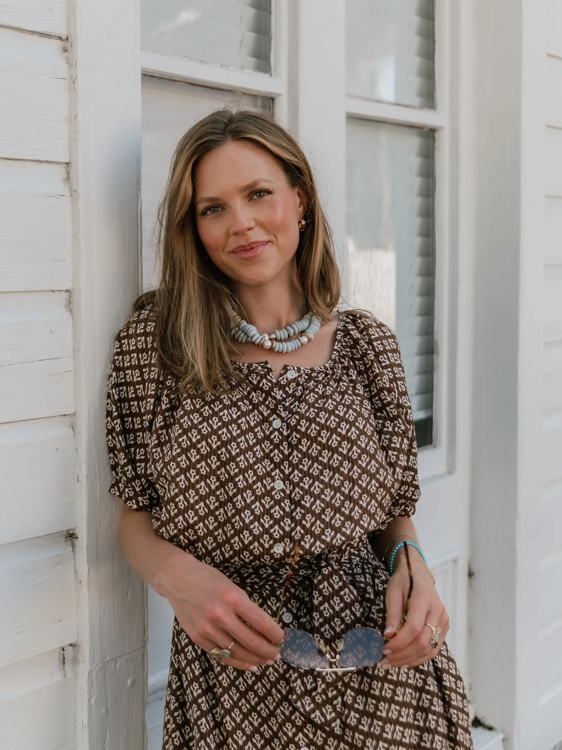 The Scotty Dress - Chestnut Bloom sold by Darling Loungewear product image thumbnail 2