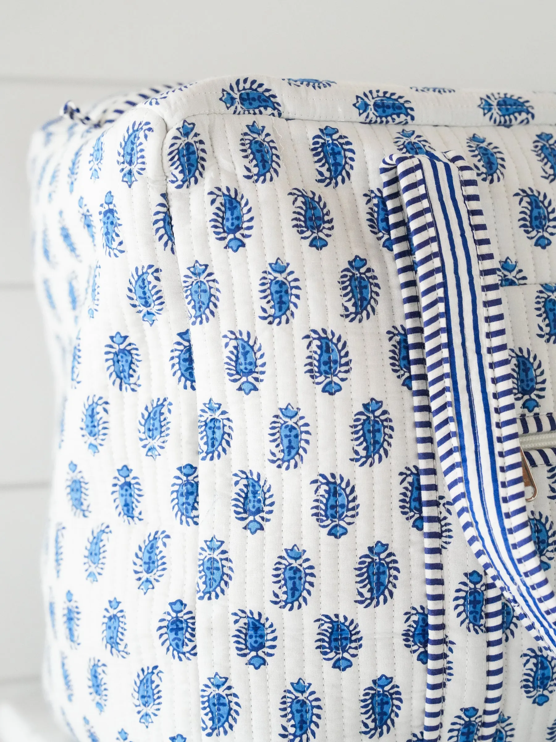 Weekender Bag - Blueberry Paisley "Half My Closet" sold by Darling Loungewear product image thumbnail 5