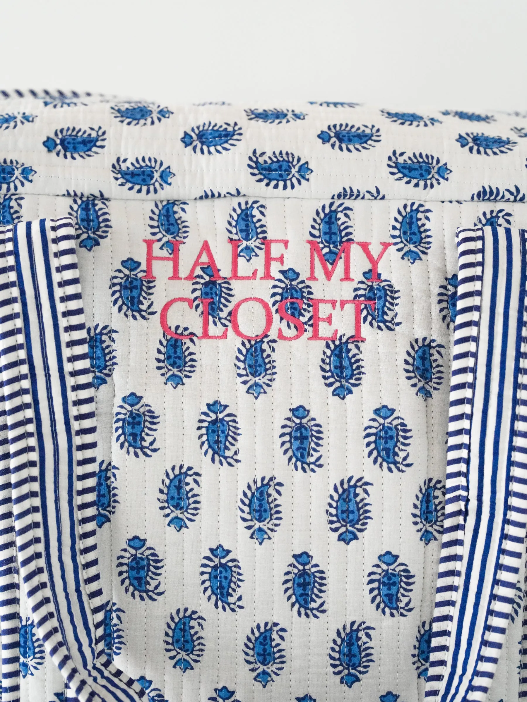 Weekender Bag - Blueberry Paisley "Half My Closet" sold by Darling Loungewear product image thumbnail 3