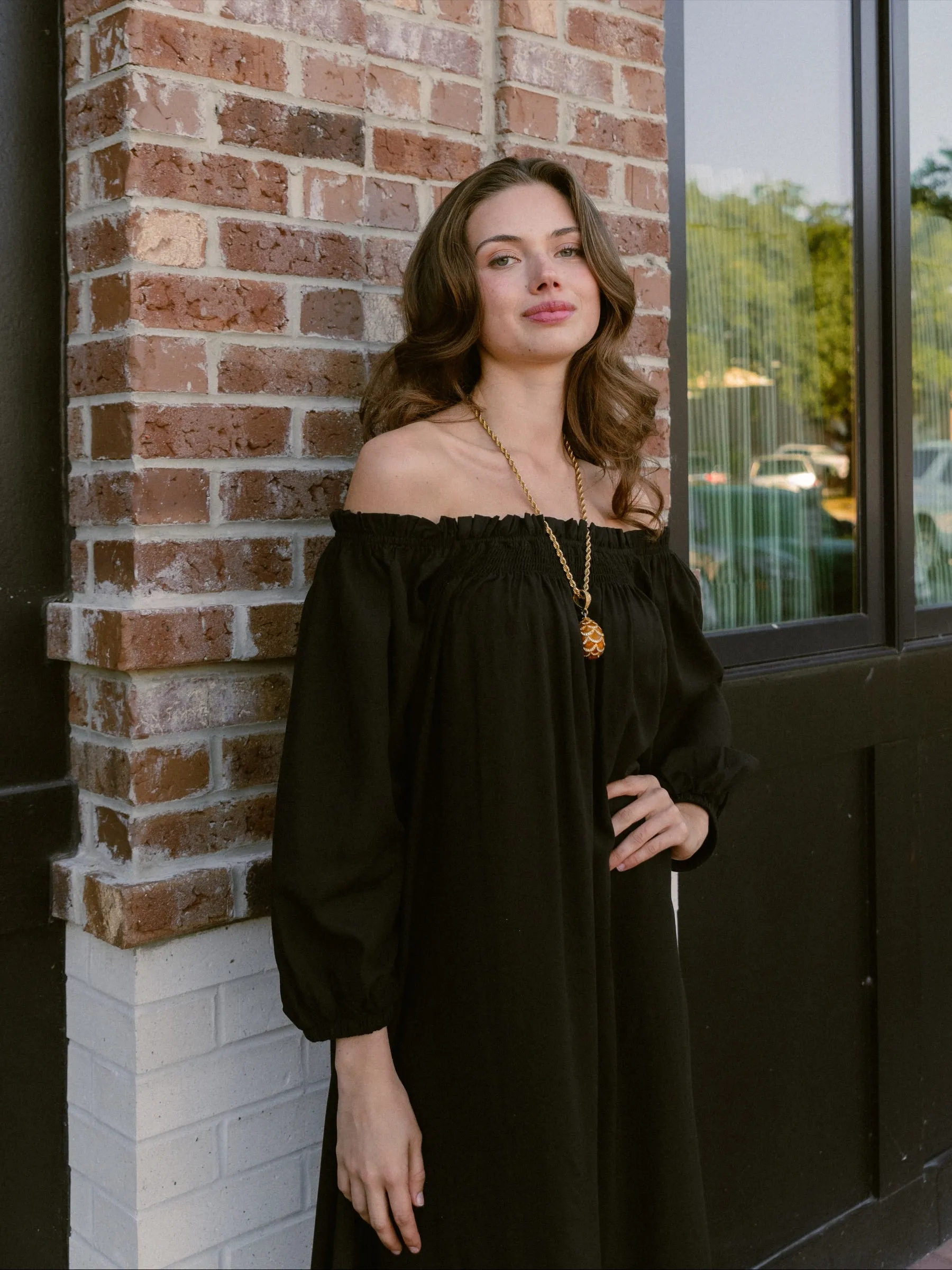 Hannah Dress - Jet sold by Darling Loungewear product image thumbnail 2