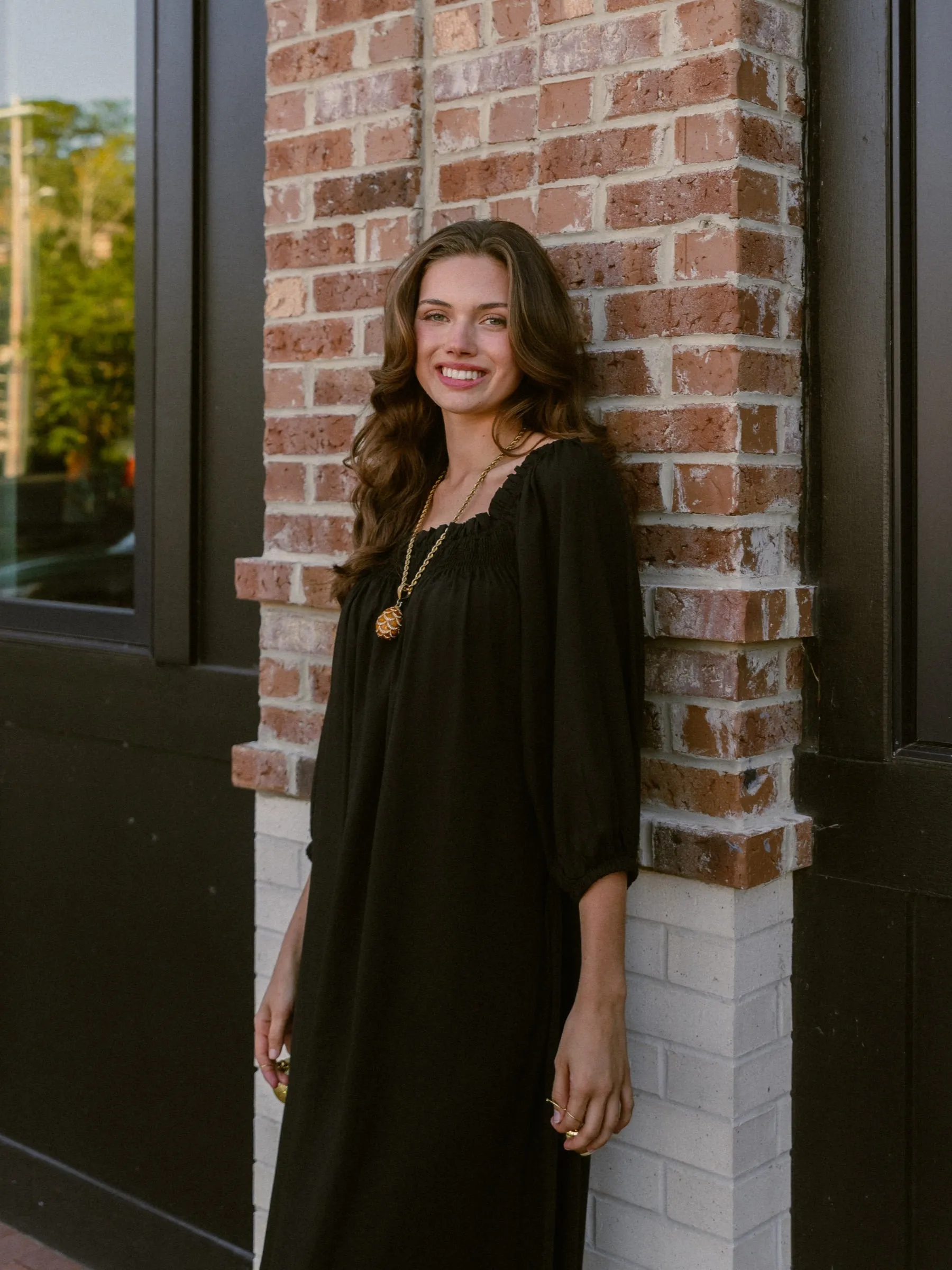 Hannah Dress - Jet sold by Darling Loungewear product image thumbnail 4