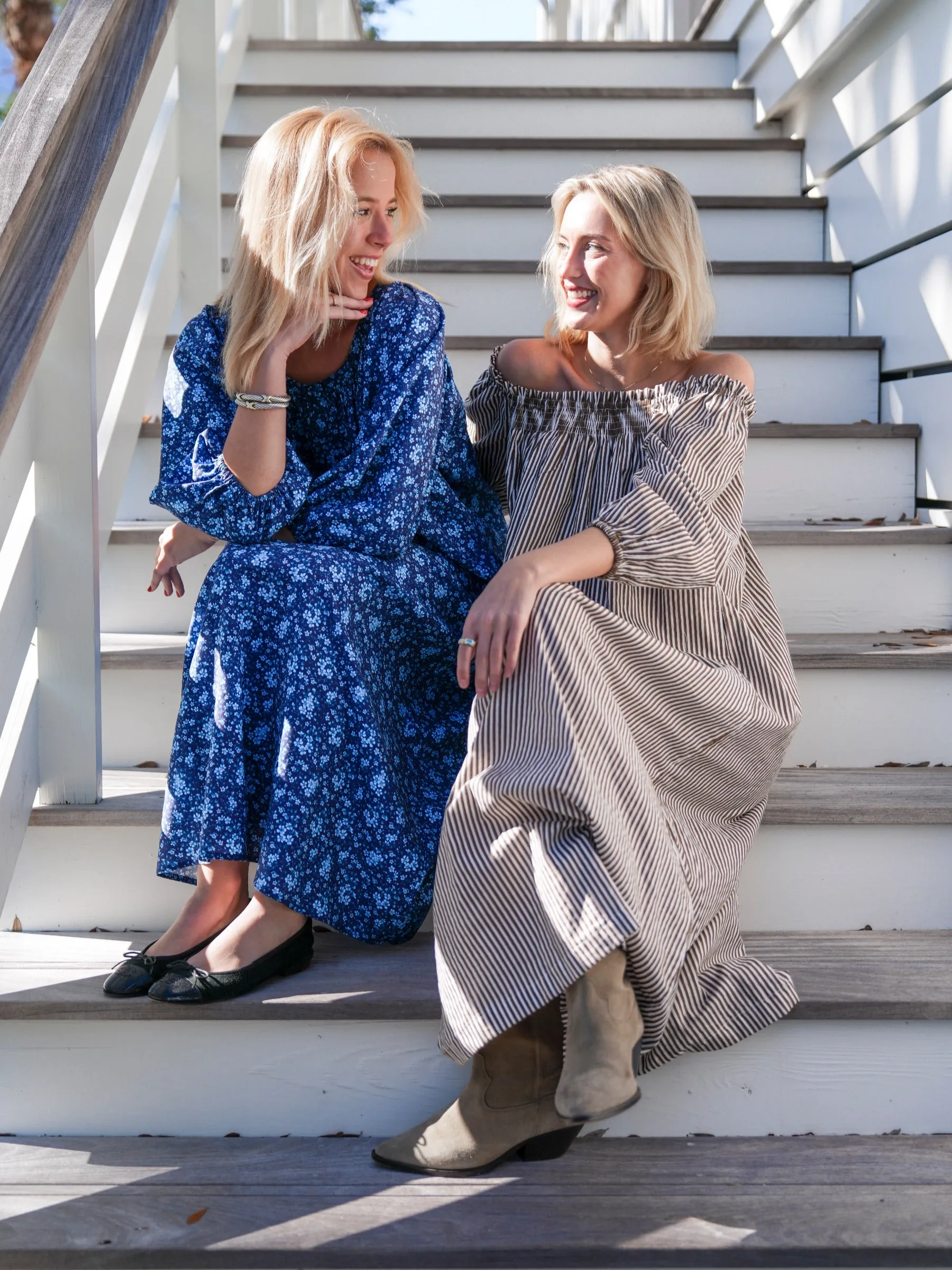 Drew Maxi - Blue Meadow sold by Darling Loungewear product image thumbnail 4