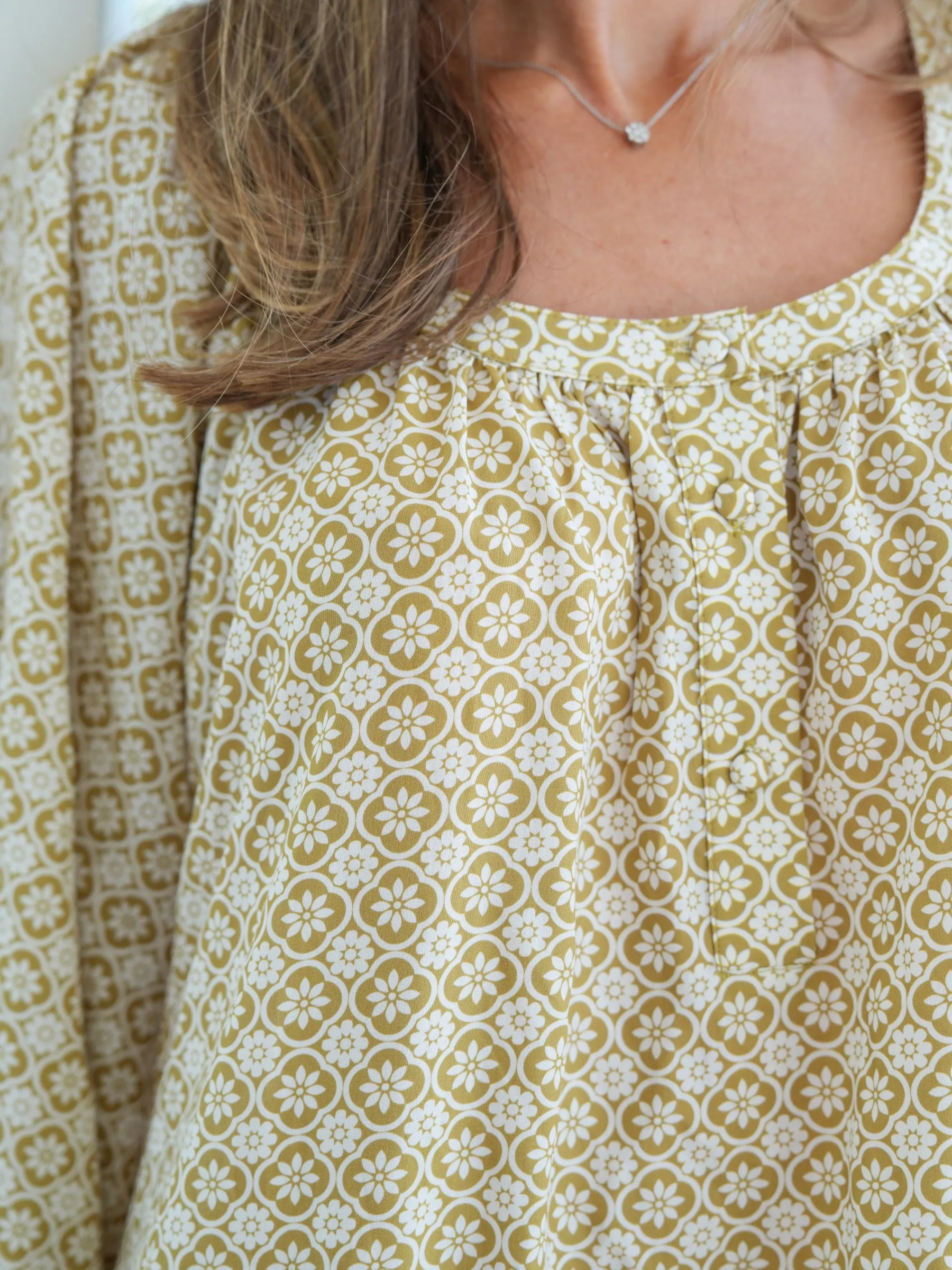 Drew Maxi - Golden Mosaic sold by Darling Loungewear product image thumbnail 4
