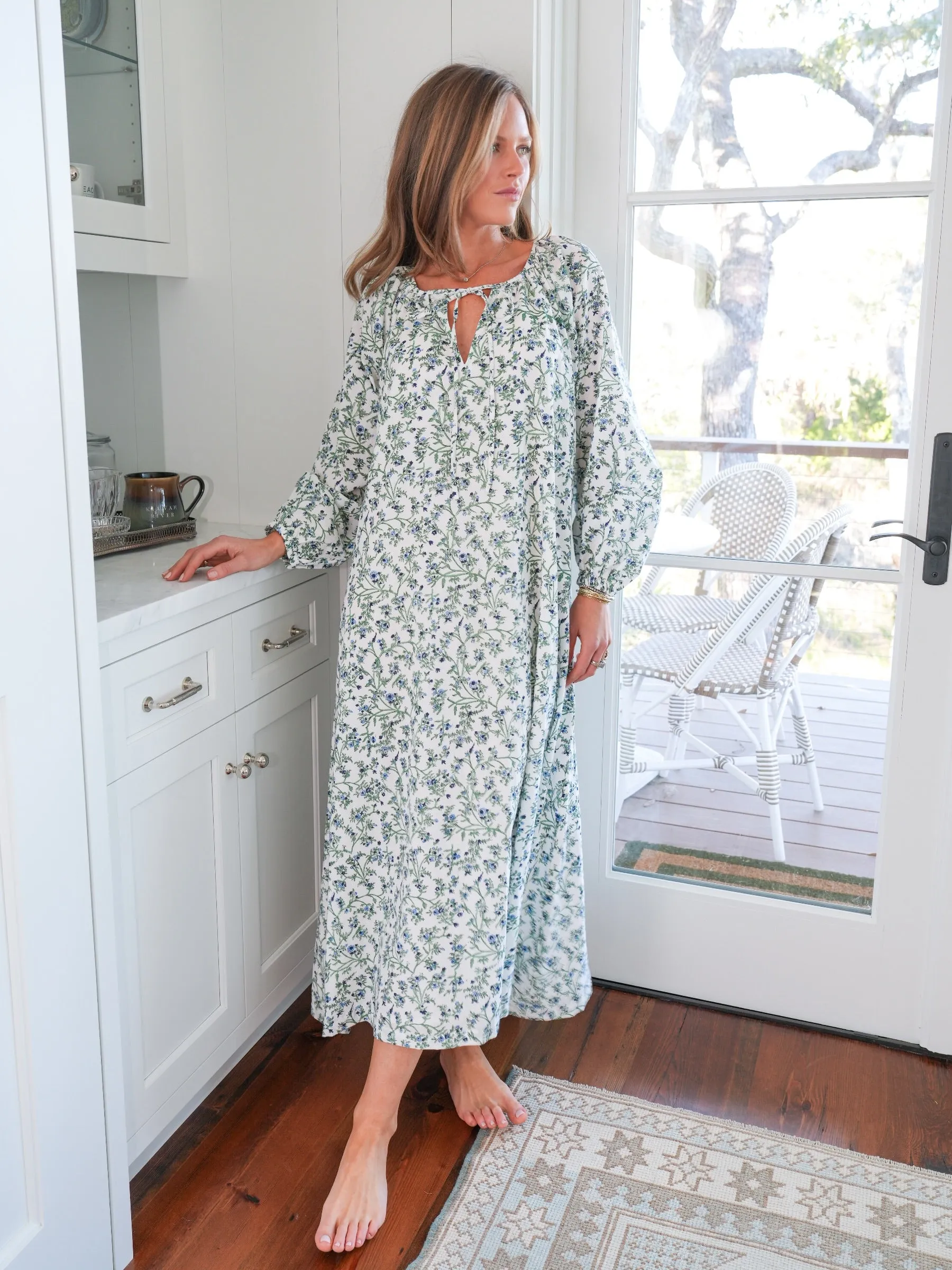 Christopher Maxi Dress - Wedding Meadow sold by Darling Loungewear