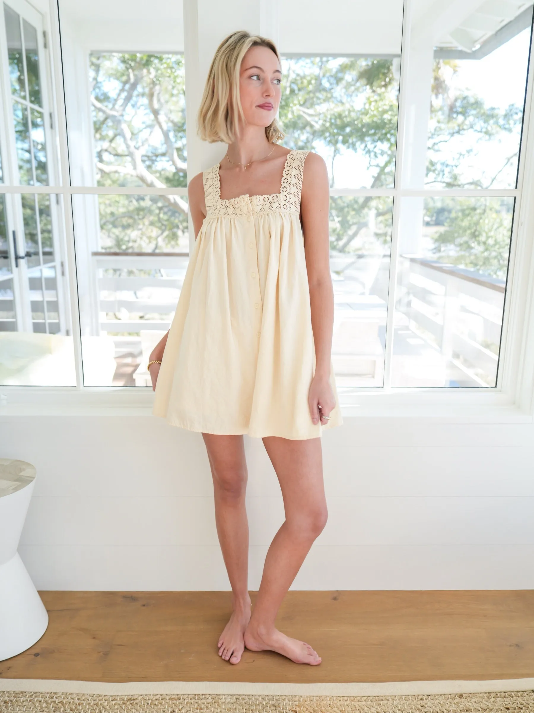 The Coleman Set - Cream Lace sold by Darling Loungewear product image thumbnail 2