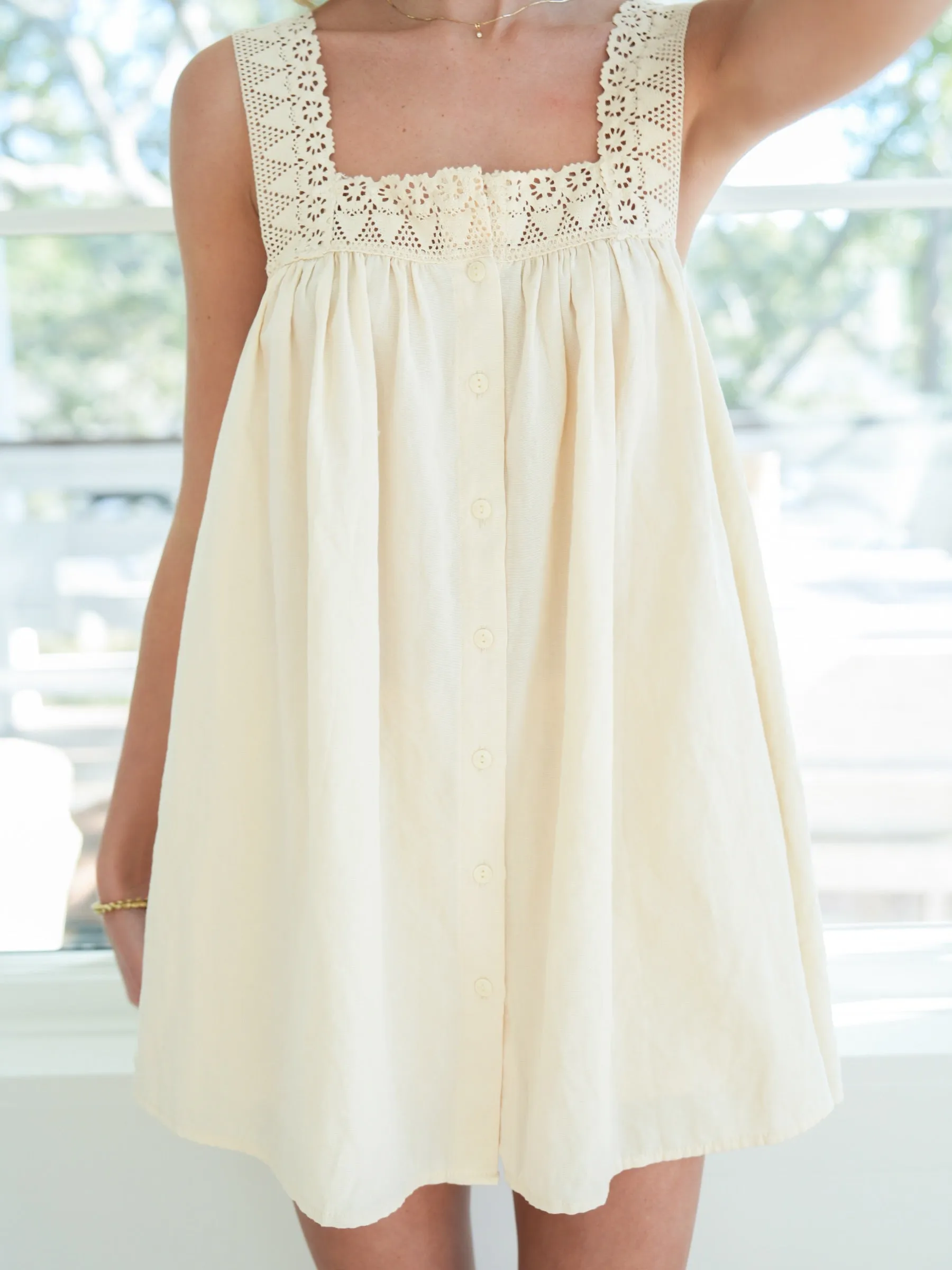 The Coleman Set - Cream Lace sold by Darling Loungewear product image thumbnail 5