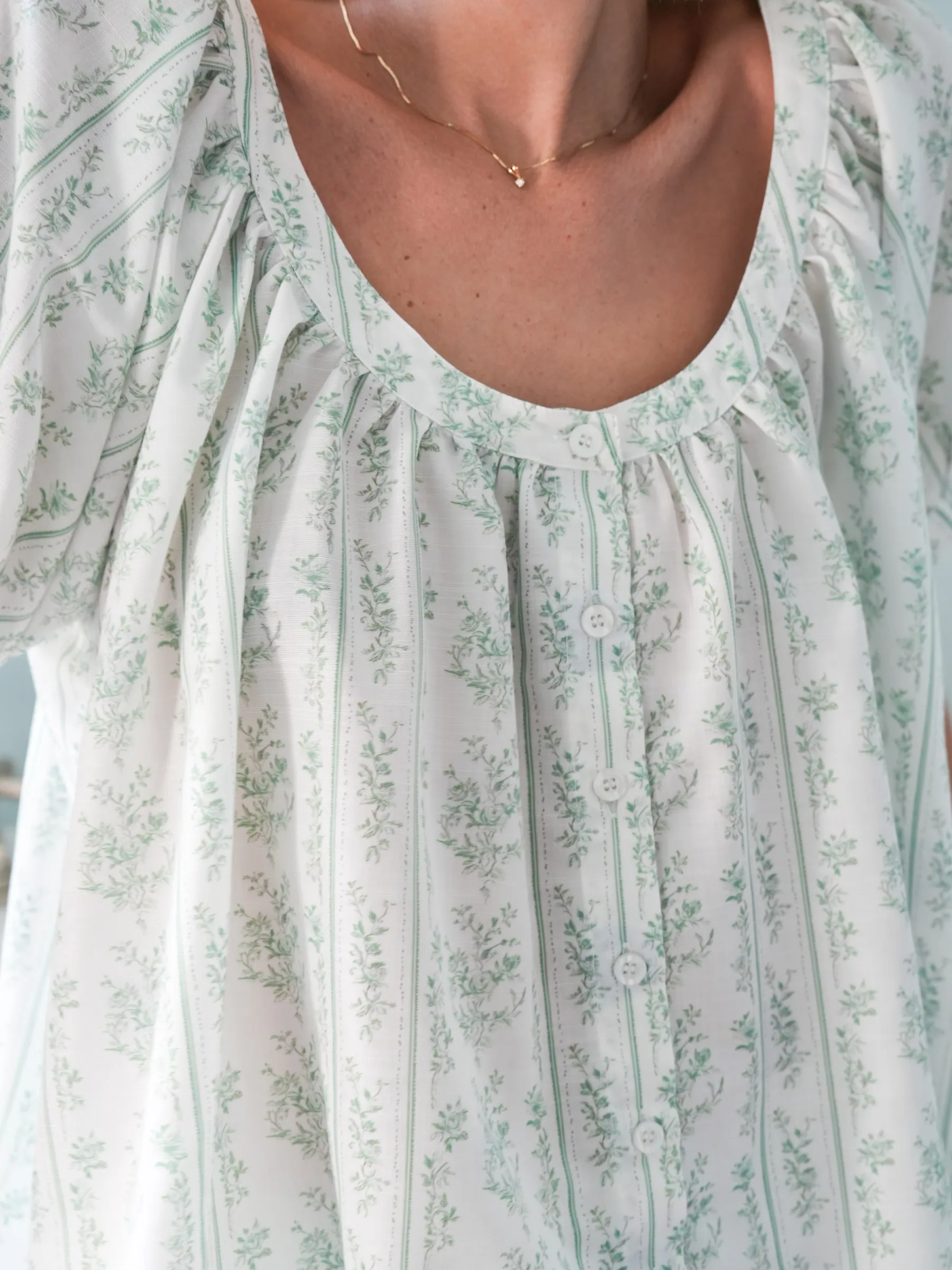 The Sway Set- Spring Green Bouquet sold by Darling Loungewear product image thumbnail 2