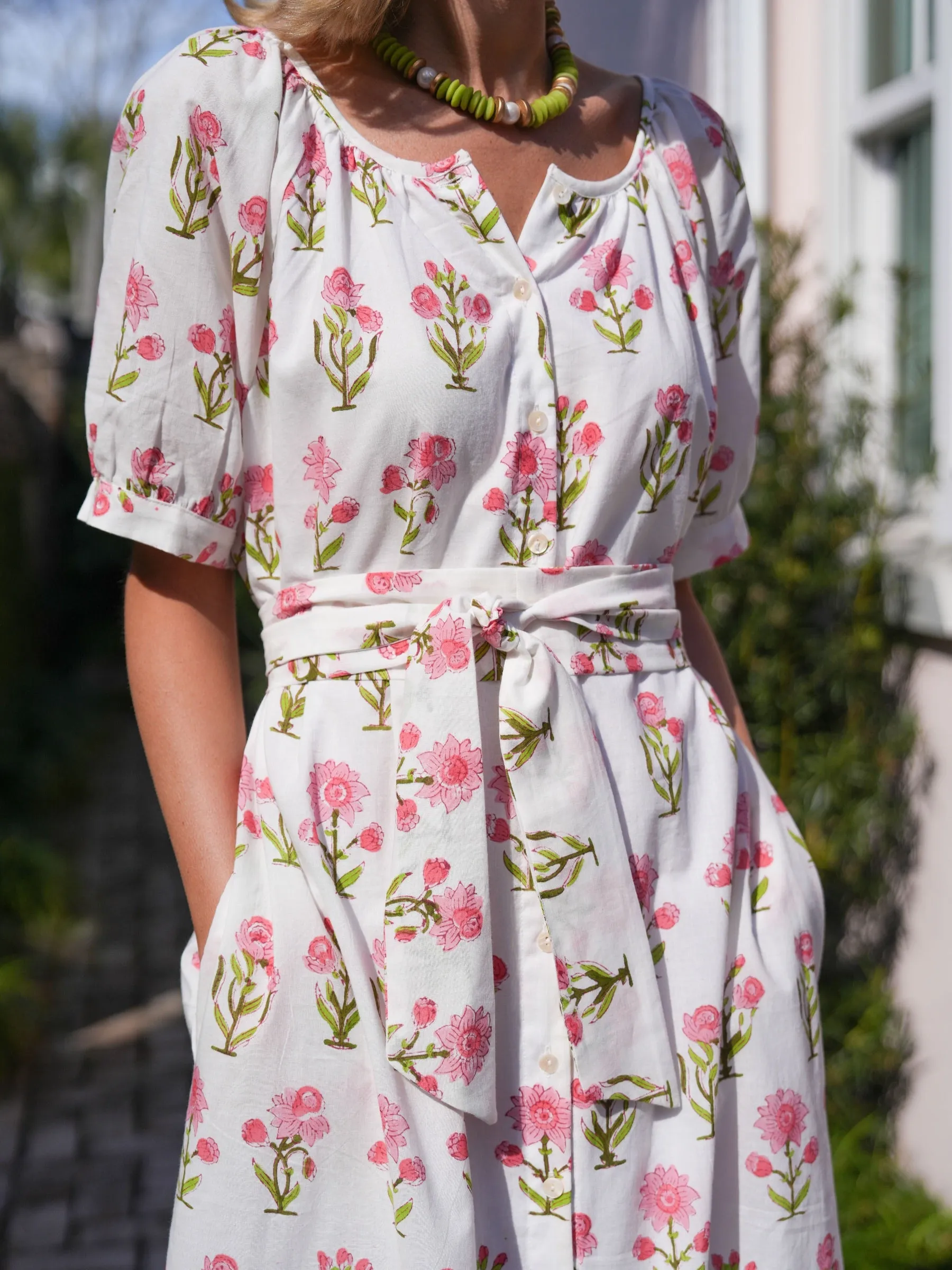 The Scotty Dress -Blush Daisy sold by Darling Loungewear product image thumbnail 2