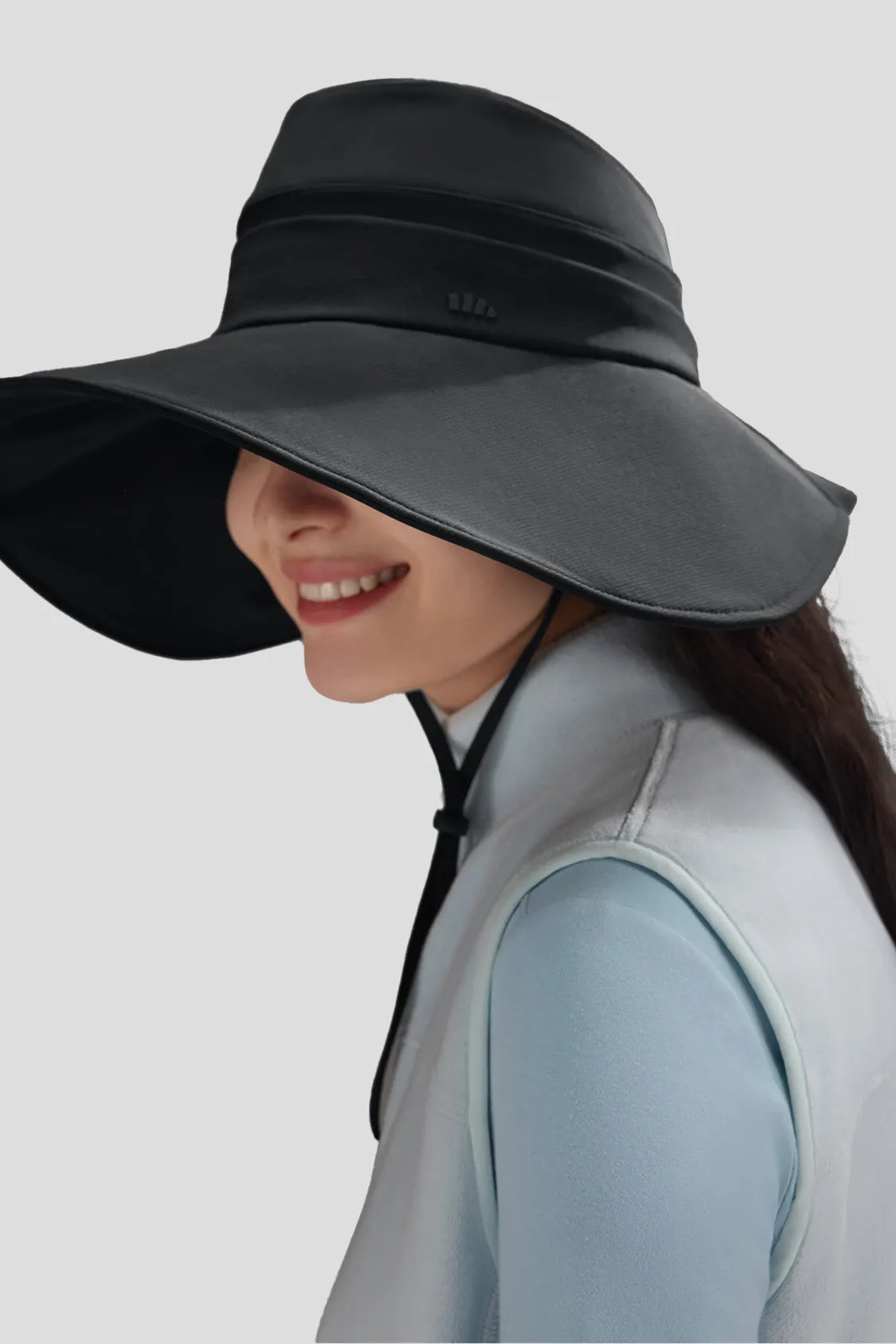 BreezeShield - Women's Wide-Brim Sun Hat UPF50+ sold by Beneunder