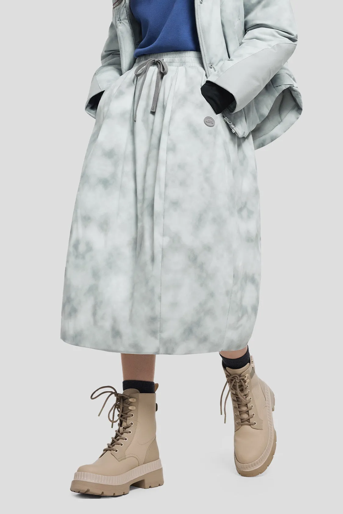 StormFeather - Women's Water-Repellent Down Skirt sold by Beneunder