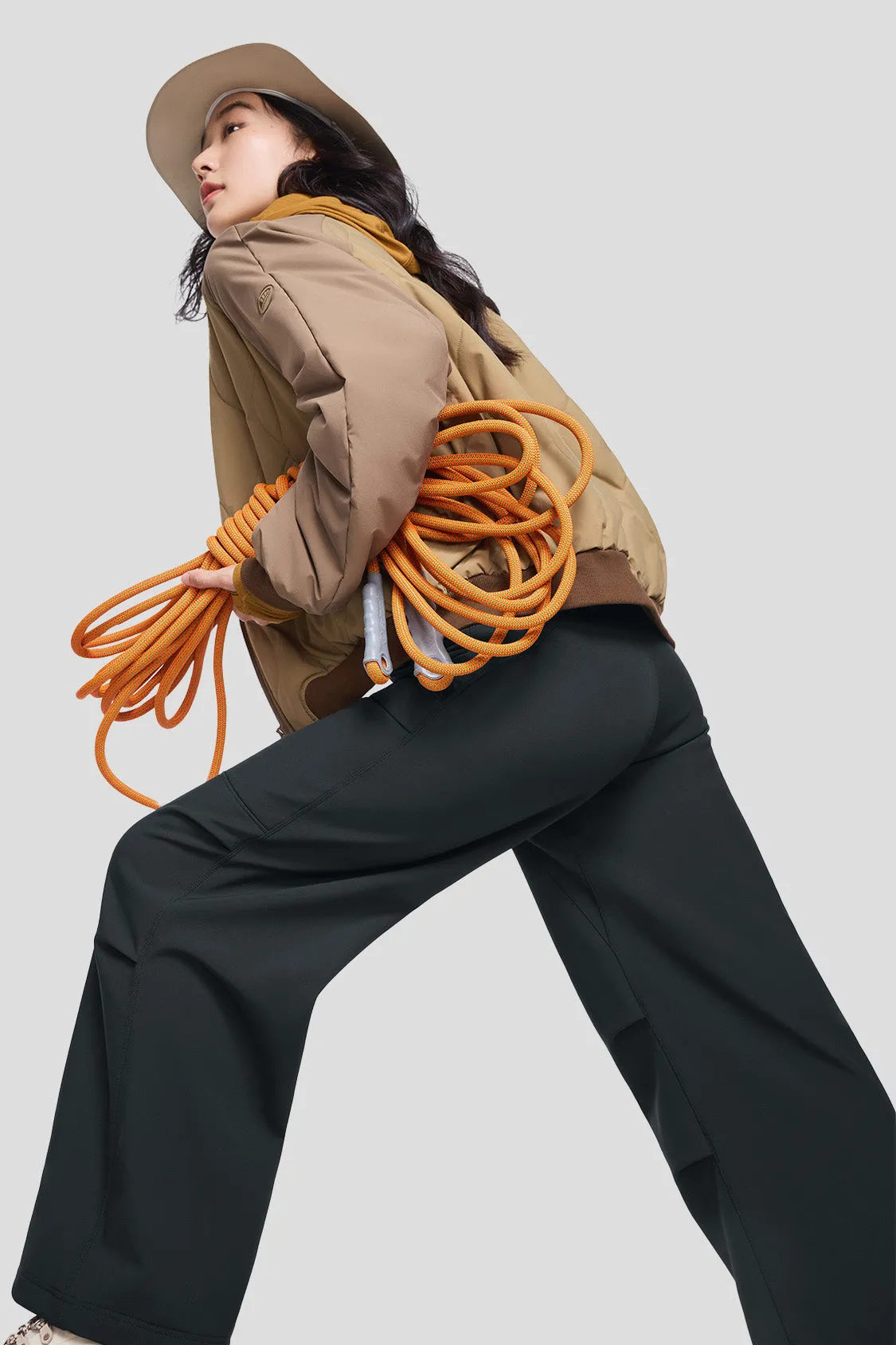 ShieldFlex - Women's High-Stretch Insulated Softshell Cargo Pants sold by Beneunder product image thumbnail 3