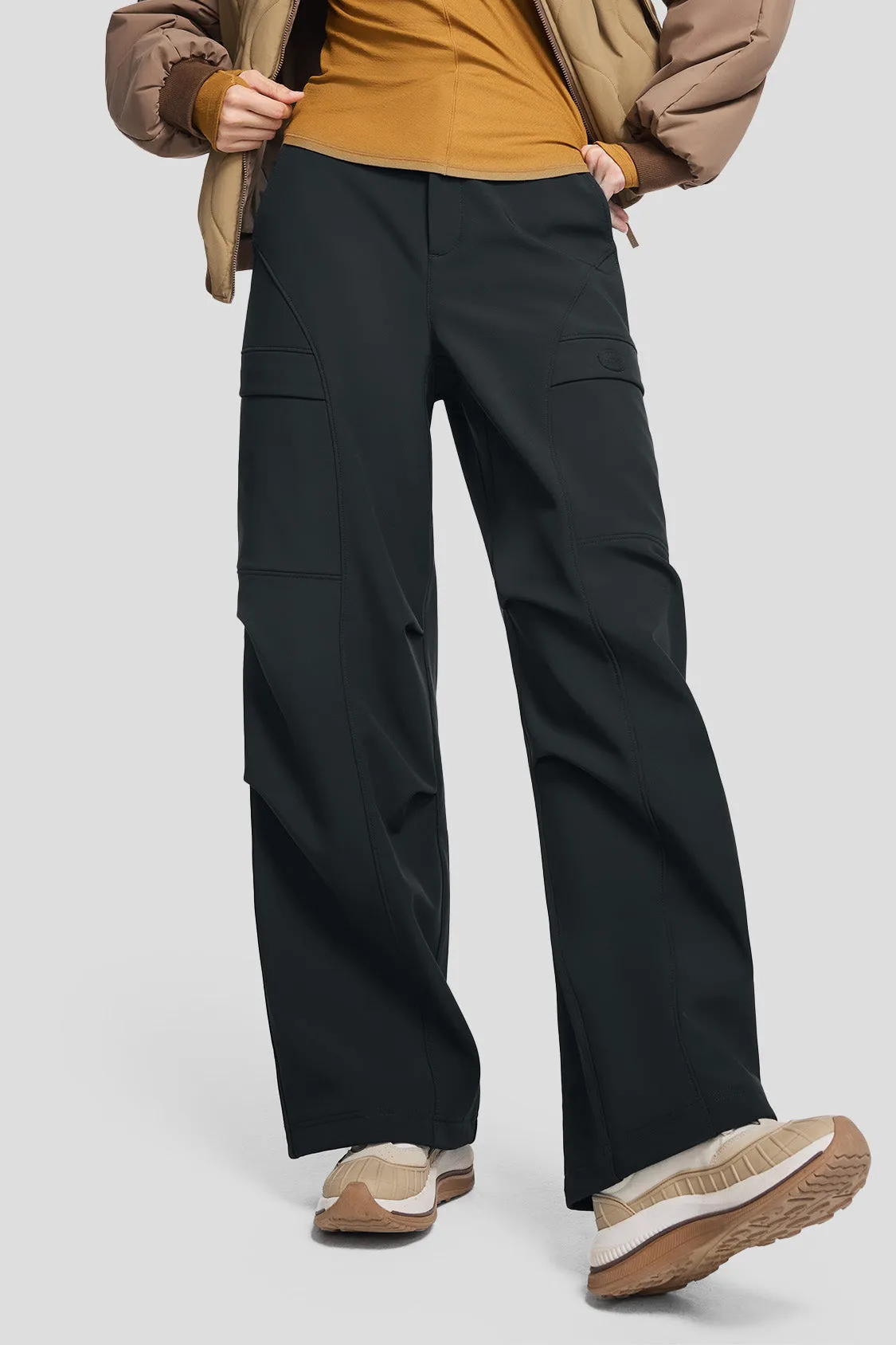 ShieldFlex - Women's High-Stretch Insulated Softshell Cargo Pants sold by Beneunder product image thumbnail 2