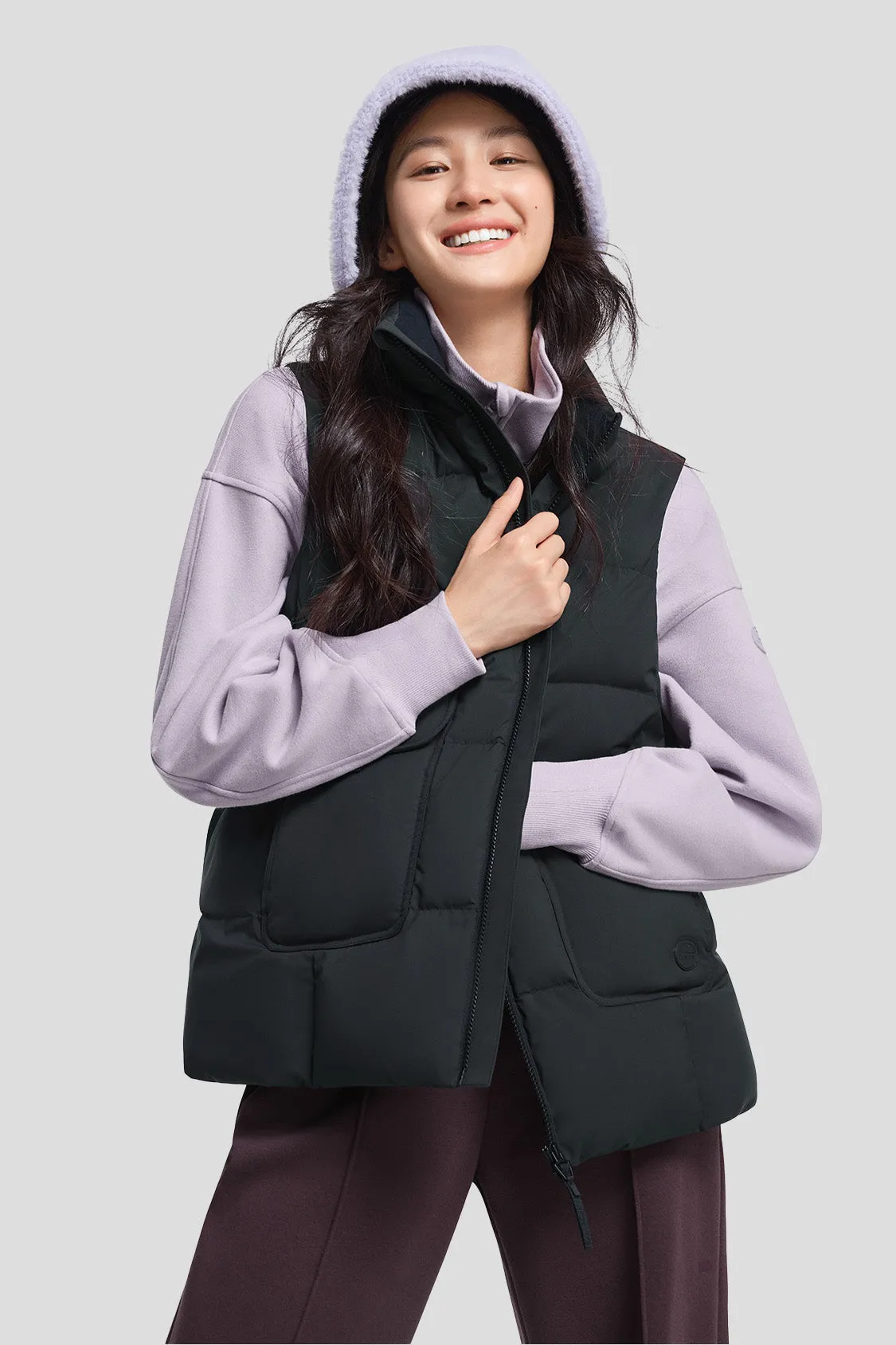 RainLite - Women's Water-Repellent Down Vest sold by Beneunder product image thumbnail 3